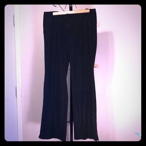 Pinstriped Pants